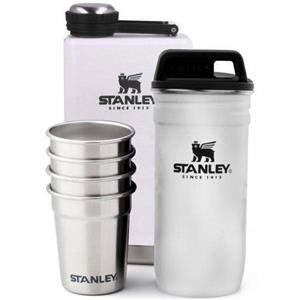 ست شات و قمقمه کتابی استنلی سفید Stanley-The Pre-Party-Shot Glass+Flask Set 