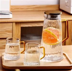 پارچ پیرکس دسته عسلى درختى کد 1121