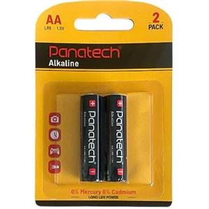 باتری قلمی Alkaline آلکالاین پاناتک Panatech مدل LR6 AA دو عددی