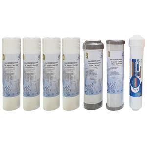 فیلتر دستگاه تصفیه آب مدل ارگونومی پلاس بسته 7 عددی