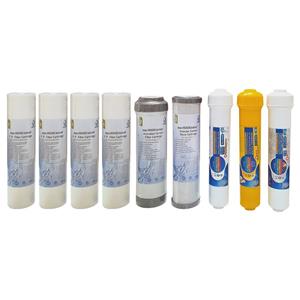 فیلتر دستگاه تصفیه آب مدل ارگونومی پلاس بسته 9 عددی