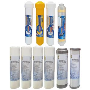 فیلتر دستگاه تصفیه آب مدل ارگونومی پلاس بسته 10 عددی