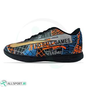 کفش فوتسال سایز کوچک نایک مرکوریال طرح اصلی Nike Mercurial IC Black