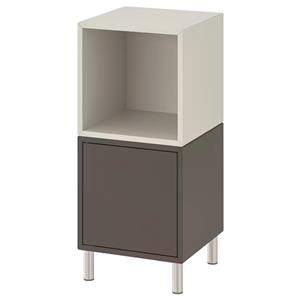 میز پاتختی برند IKEA| مدل EKET |خاکستری تیره و خاکستری روشن- زمان تحویل 2 تا 3 هفته کاری