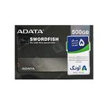 حافظه ایدیتا Adata Swordfish M.2 2280 500GB Stock 