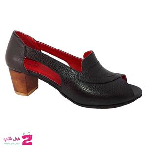 کفش تابستانی زنانه مجلسی چرم طبیعی تبریز کد 2714