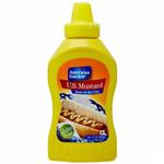 سس خردل american garden us mustard gluten free وزن 397g آمریکن گاردن با طعم ساده 