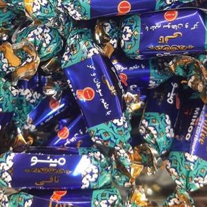شکلات تافی مینو با طعم سوهان و گز  از 100گرم تا چند کیلو آجیل و خشکبار بادامک