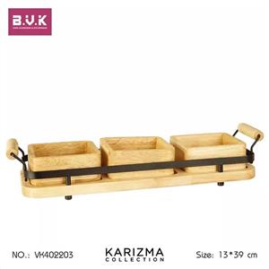 اردو خوری و رولت خوری  اردوخوری سه خانه بی وی کی طرح کاریزما مشکی کد 402203 