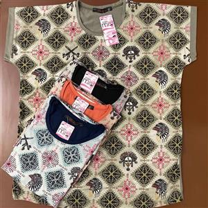 تیشرت طرحدار زنانه