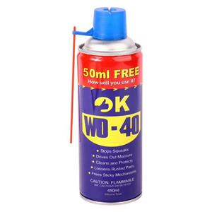 اسپری روان کننده OK WD-40 450ml