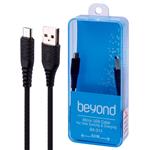 کابل کوتاه میکرو یو اس بی فست شارژ Beyond BA-313 2A 36cm