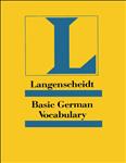 واژه نامه آلمانی- انگلیسی Langenscheidt Basic German Vocabulary