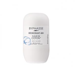 مام زیر بغل دئودورانت بایفاس Byphasse با رایحه گل پنبه حجم 50 میل