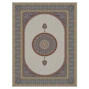 فرش ماشینی مه ترنج طرح ترنم زمینه فیلی ۱۰۰۰ شانه