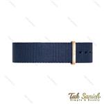 بند ساعت دنیل ولینگتون برزنتی سرمه ای رزگلد زنانه DW-Strap-4233-L