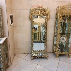 آینه قدی برنزی بسیار زیبا و خوش ساخت و با دوام