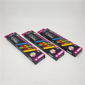 مداد مشکی پاک کن دار یالونگ مدل YL211332 بسته 12 عددی