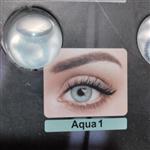 لنز چشم سالیانه رنگ آکوا 1 با مجوز بهداشت و استاندارد اروپاCE  ساخت کره