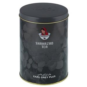 چای شهرزاد قوطی فلزی 325 گرم مشکی چای ارل گری پلاس