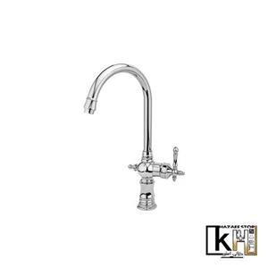 شیر آشپزخانه قهرمان مدل نگین کروم