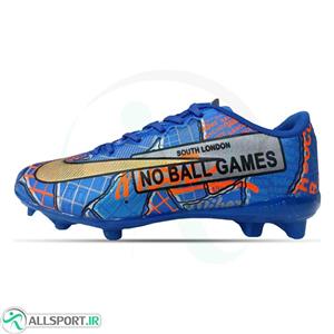 کفش فوتبال نایک مرکوریال طرح اصلی Nike Mercurial FG MG Blue
