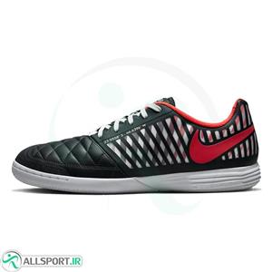 کفش فوتسال نایک لونارگتو طرح اصلی Nike Lunar Gato II IC Black Red