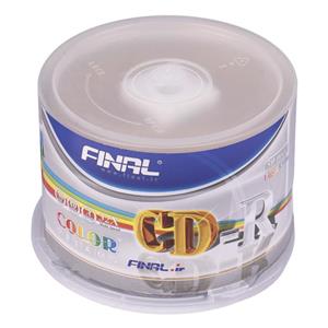 CD خام فینال Final Color بسته ۵۰ عددی