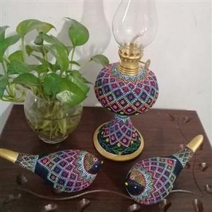 چراغ گردسوز  سفال