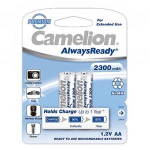 باتری قلمی قابل شارژ Always Ready Max-2500mAh به همراه چراغ قوه