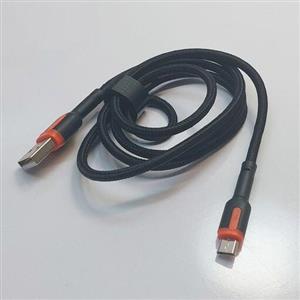 کابل صد در صد اورجینال LDNIO مدل LS531 برای اندروید یک متری فست و دیتا