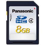 Panasonic SDHC Card 8GB Class 4