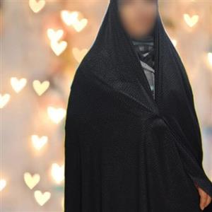چادر رنگی تیره کرپ نخ عربیین
