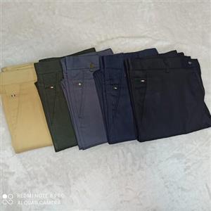 شلوار  کتان پنبه  کلاسیک مردانه