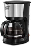 قهوه ساز Black+Decker |مدل Dcm750S-B5| با 10 فنجان ظرفیت|نقره ای / مشکی|750W- زمان تحویل 2 تا 3 هفته کاری