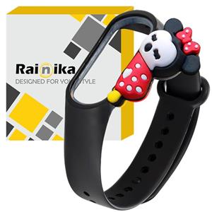 بند رینیکا مدل Minnie Mouse 77 مناسب برای مچ هوشمند شیائومی Mi Band 7 