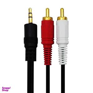 کابل تبدیل جک 3.5 میلی متری به دو RCA مدل 258 طول 1.5 متر