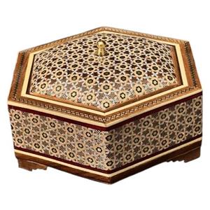 شکلات خوری خاتم کاری مدل K005 -