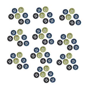 دکمه مدل 7Rang1Cent بسته 70 عددی