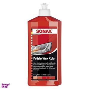 واکس بدنه خودرو سوناکس مدل RED کد 8700 حجم 500 میلی لیتر