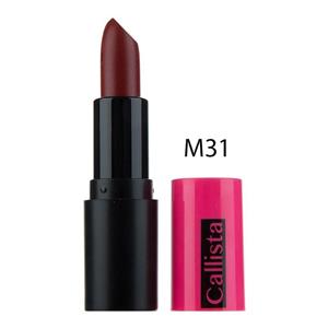 رژ لب جامد کالیستا مدل Matt شماره M31 Callista Lipstick 