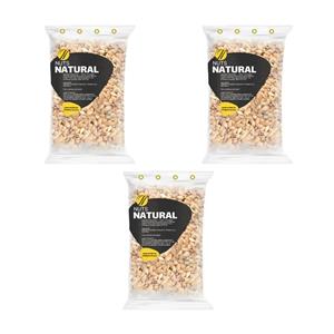 تخمه کدو گوشتی خام نچرال - 500 گرم بسته 3 عددی