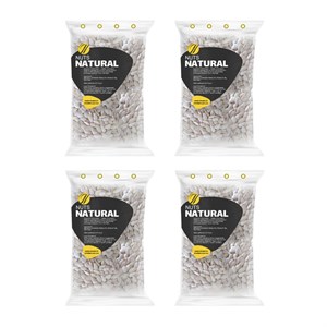 تخمه کدو گوشتی خام نچرال - 250 گرم بسته 4 عددی