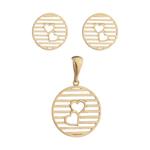 Maya Maahak MS0670 Gold Half Set For Women