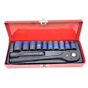 آچار بکس صنعتی جی ان ترد مدل J-20018 مجموعه 12 عددی