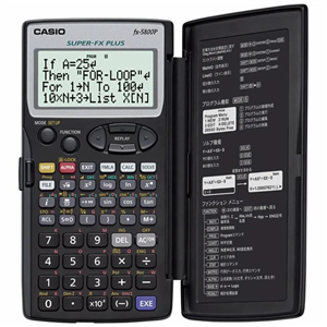 ماشین حساب کاسیو FX-5800 Casio FX-5800P Calculator