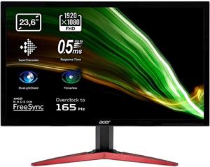 مانیتور ایسر مدل Acer KG241QS | اینچ ” 23.6زمان تحویل 2 تا 3 هفته کاری