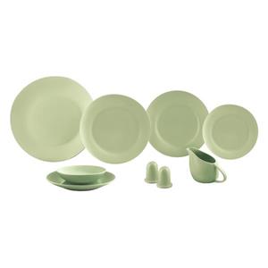 سرویس غذاخوری 30 پارچه سرامیکی نور طرح قهوه ای