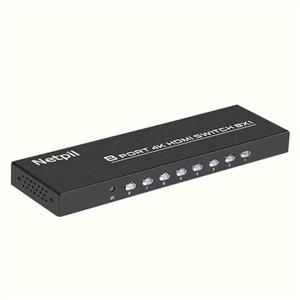 سویچ 8 پورت HDMI KVM نت پیل مدل HK 801