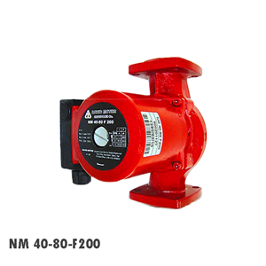 پمپ سیرکولاتور خطی سه سرعته نوید موتور(سمنان انرژی) مدل NM40-80 F200